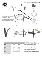 OttO-Staudenhalter Höhe 90 cm  Ø 40 cm Made in EU flexibel, stabil, erweiterbar, Form Rund, Metall Vollmaterial