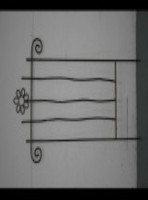 Rankelement Flori mittel H:100 B:60cm Edelrost einteilig Made in EU