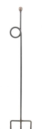 Staudenanker SET GERD mit Knoten Höhe 100 cm, Vollmaterial mit 3-fachem Einsteckfuss mit 1 x Knoten Ø Innen 54 mm