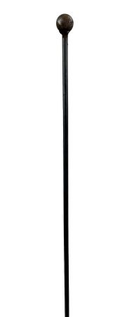 Preview: 6 x Rankstab KUGEL aus Metall Höhe 116 cm Pflanzstab Staudenhalter Pflanzstütze Rankhilfe in Edelrost