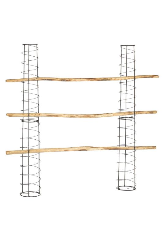 Spirale Ranksäule Höhe 170 cm  Ø unten 21,6cm Ø oben 16 cm 2 Stück/SET  ohne Holzstangen Form konisch