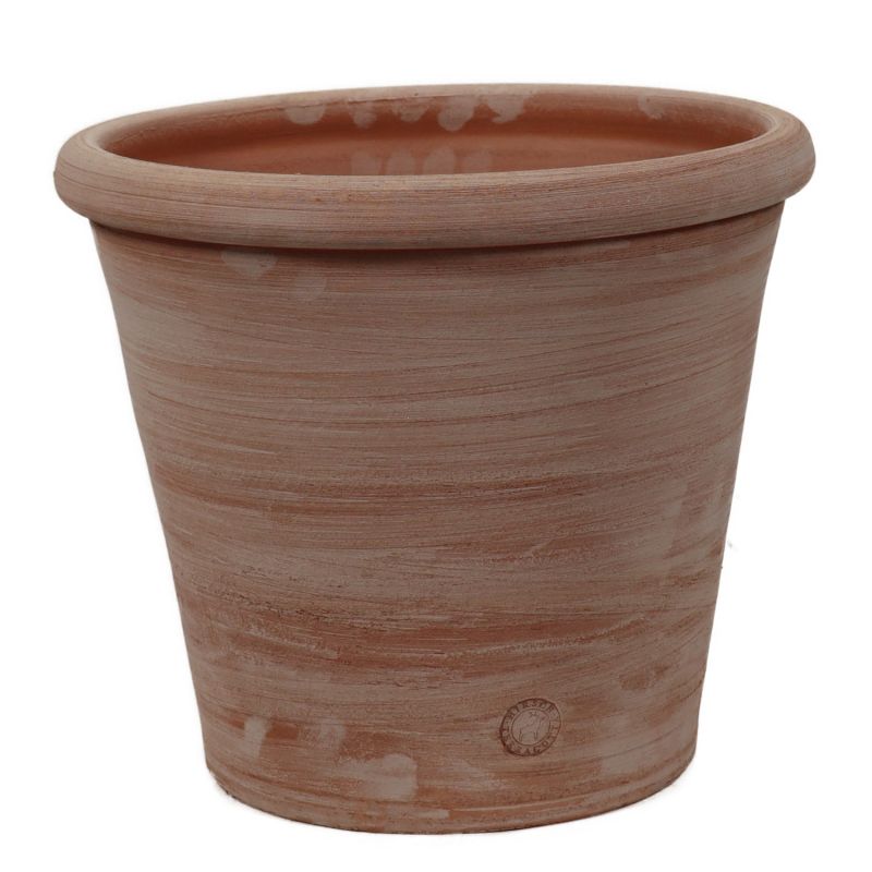 Vaso Caspo 35 cm Galestro Liscio D-Aussen 35 cm D-Innen 31 cm Höhe 30 cm